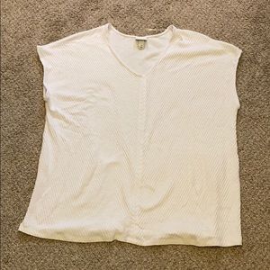 Ava & Viv white tee 2X